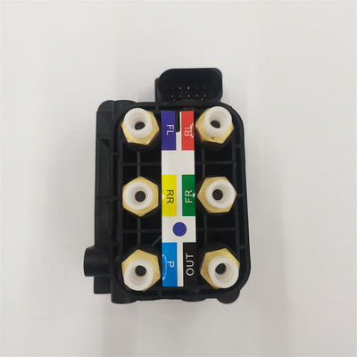 Bloque 7L0698014 VW Touareg de la válvula de la suspensión del aire de Audi Q7