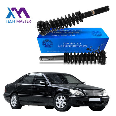Mercedes Benz W220 Suspensión aerodinámica de choque delantero izquierda y derecha Kit de conversión de choque aerodinámico de resorte a bobina 1999-2006