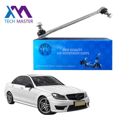 Enlace del estabilizador delantero para Mercedes Benz W204 2043203789-C Plata
