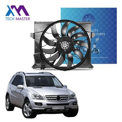 Para el ventilador de refrigeración del radiador de Mercedes Benz W164 Ml350 A1645000193 600W