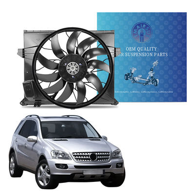 Para el ventilador de refrigeración del radiador de Mercedes Benz W164 Ml350 A1645000193 600W