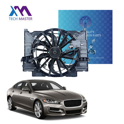 400W T2H20465 Ventiladores de enfriamiento del radiador de automóvil con módulo Jaguar XE 2.0T 2017-