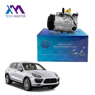 Negro y plateado aire acondicionado de coche bomba de compresor 958126014 para Porsche Cayenne