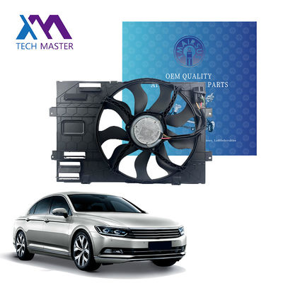 Ventiladores de refrigeración eléctricos de alambre largo 600W para enfriar el radiador de Volkswagen Multivan T5 T6