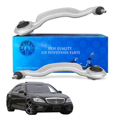 Un conjunto completo de brazos de control para Mercedes W221 2213500706 2213500806 Enlaces de barra de balanceo y barras de corbata