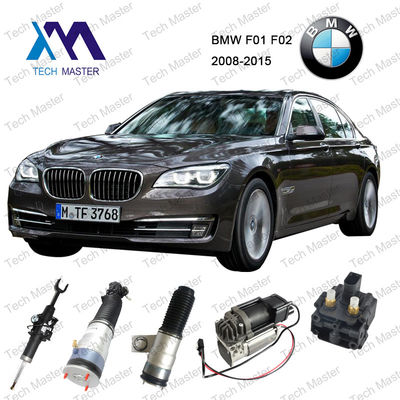 Suspensión de aire trasera izquierda y derecha Absorbedor de choques para BMW F01 F02 37126858811 37106858813 Choque neumático