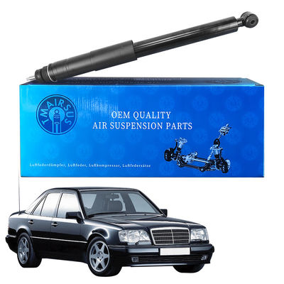 W201 W124 Volante de resorte de choque trasero 1982-1993 Absorbedor de choque automático con soporte de suspensión 1243200031