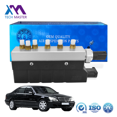Listo para el envío para Mercedes Benz w220 Bloque de válvula 2203200258