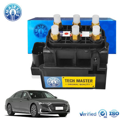 Bloque de válvula de solenoide de suspensión aerática 4F0616013 4Z7616013 para Audi A8D3 A6C6 A6C5 Bentley GT Fly Spur Bloque de válvula de suspensión de aire