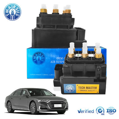 Bloque de válvula para Audi A6C7 A8D4 Bentley Mulsanne Válvula solenoide 4H0616013 4G0616005C 4H0616005C Componente de suspensión de aire Compresor de la bomba de piezas