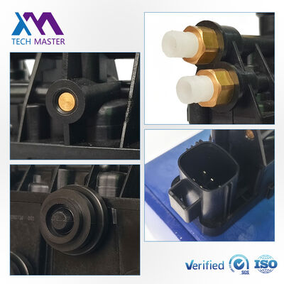 Bloque de válvula de aire delantera trasera para Range Rover L320 y Sport LR3 LR4 Bloque de válvula RVH500050
Las condiciones de los vehículos