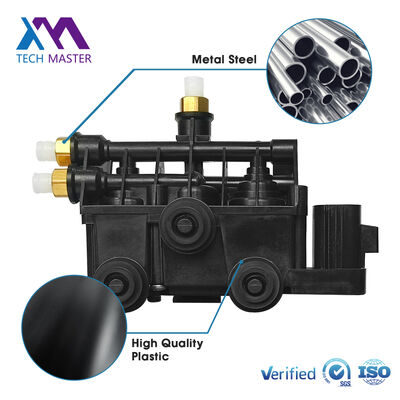 Bloque de válvula de aire delantera trasera para Range Rover L320 y Sport LR3 LR4 Bloque de válvula RVH500050
Las condiciones de los vehículos