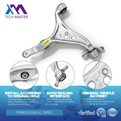 Brazo de control inferior curvado y estabilizador de enlace y extremo de barra de empate para Mercedes-Benz W166 de gama completa