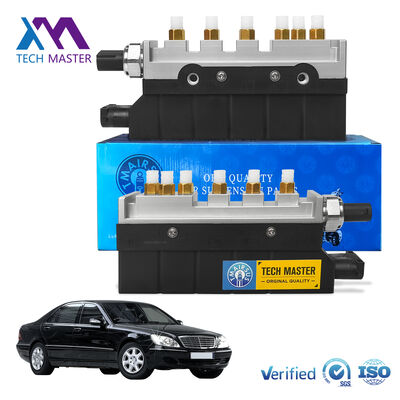 Bloque de válvulas para el kit de suspensión por aire para Mercedes-Benz W220 Clase S 1998-2005 Sistemas de suspensión automática Partes de repuesto OE 2203200258