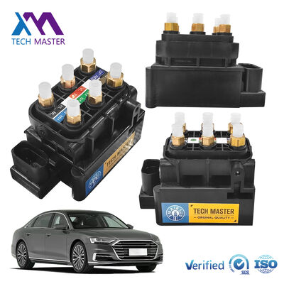 Bloque de válvulas solenoides de suspensión neumática 4H0616013 para Audi A8 D4 A6 C7 4G Bentley Mulsanne, unidad de válvula de control Airmatic, repuestos de automóviles