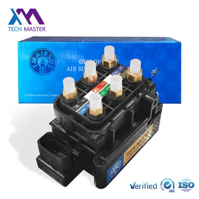 Bloque de válvulas solenoides de suspensión neumática 4H0616013 para Audi A8 D4 A6 C7 4G Bentley Mulsanne, unidad de válvula de control Airmatic, repuestos de automóviles
