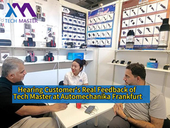 Los clientes de la Automechanika Frankfurt están encantados con Tech Master