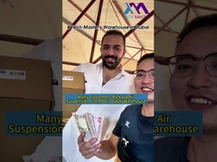 ¡Piezas de suspensión neumática Tech Master listas en Dubái!